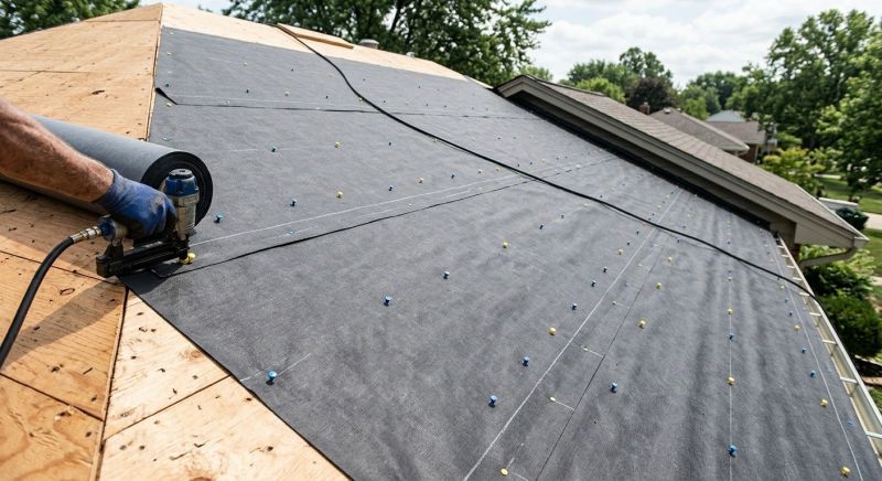 Roof Underlayment Replacement Service