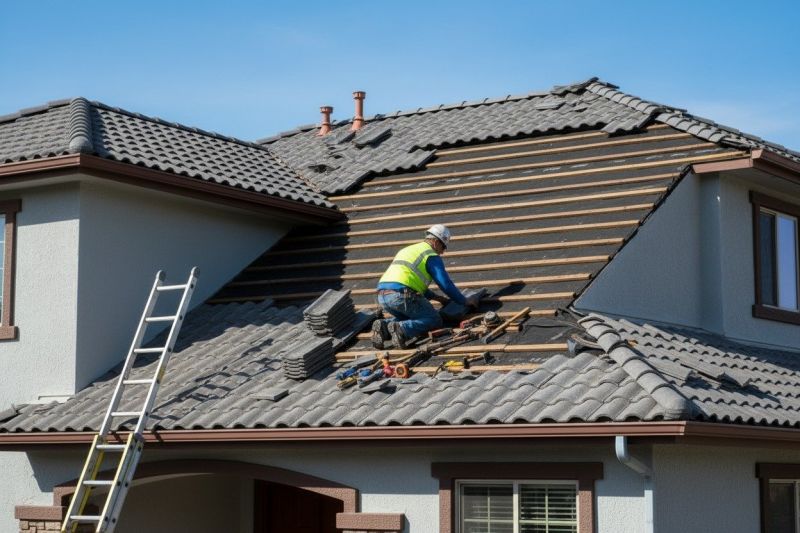 Local Roof Underlayment Replacement pros at work